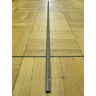 光モール フロアー材用のRアングル ステンカラー（穴付