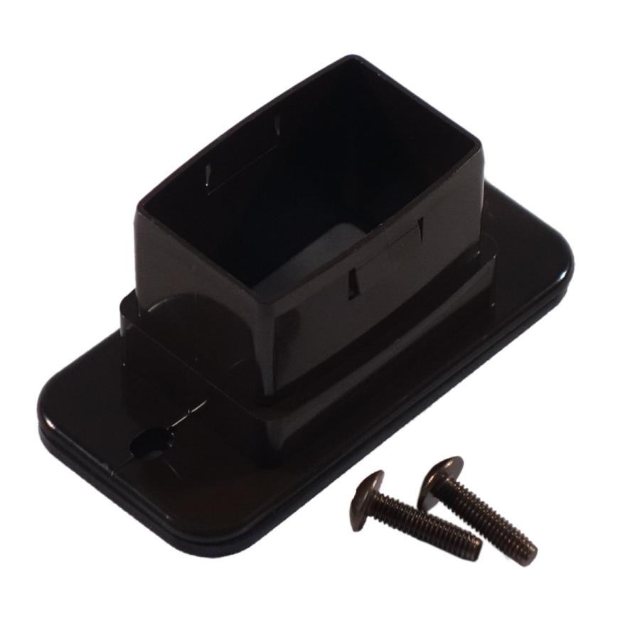 角アタッチメントパッキン ブロンズ45×30mm ビス付 : コメリドット