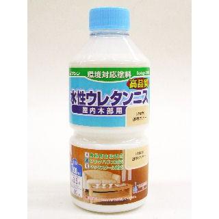 和信ペイント 水性ウレタンニス 透明クリヤー 300mL : コメリ