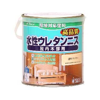 和信ペイント 水性ウレタンニス 透明クリヤー 0．7L : コメリドット