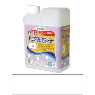 水性塗料&シーラー(計3缶) サンデーペイント 水性 塗料下塗り剤No.10 3L 半透明ブルー 水性