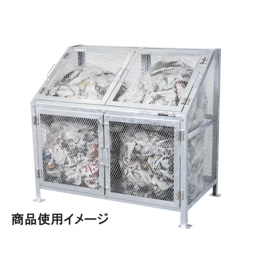 メッシュゴミ収集庫 600L KDB−1200N : コメリドットコム