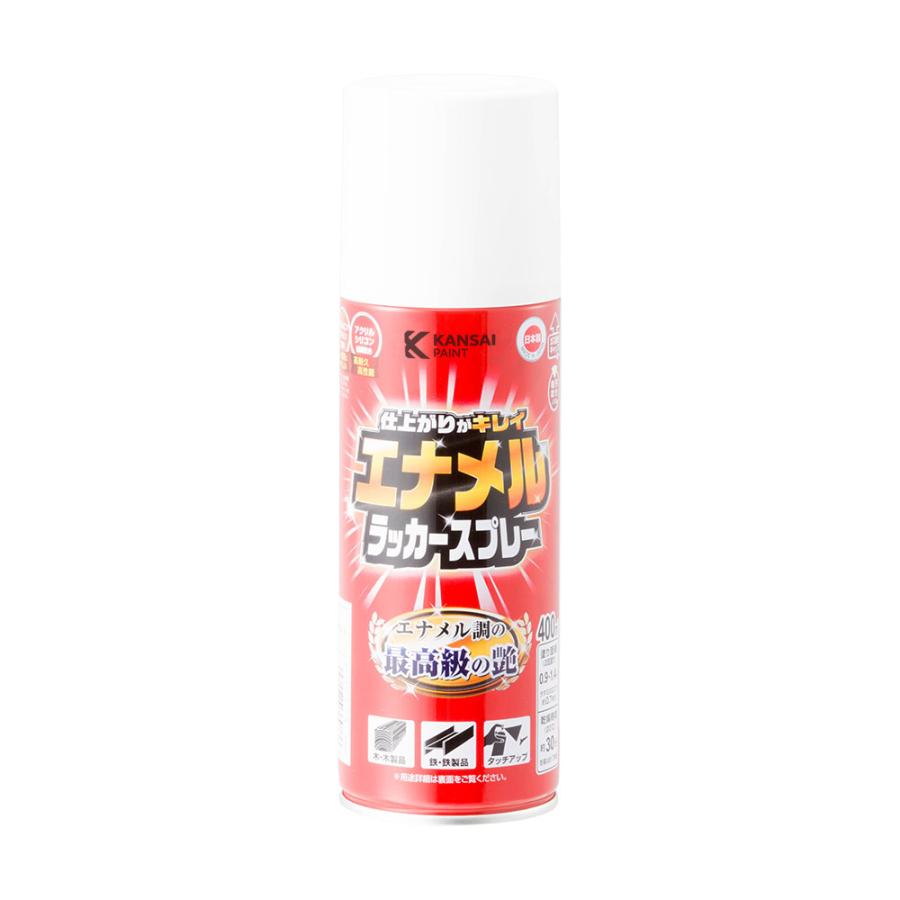 エナメルラッカースプレーホワイト４００ｍｌ コメリドットコム 通販 Paypayモール