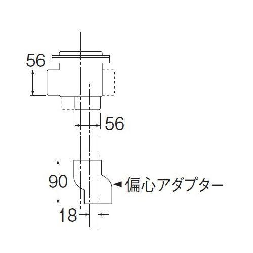 Ｈ９０３―４５０　浴室排水ユニット_2