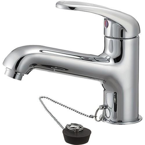 ＳＡＮＥＩ（サンエイ）　シングルレバーワンホール洗面混合栓　ゴム栓付　Ｋ４７１０ＪＶ−１３−２３