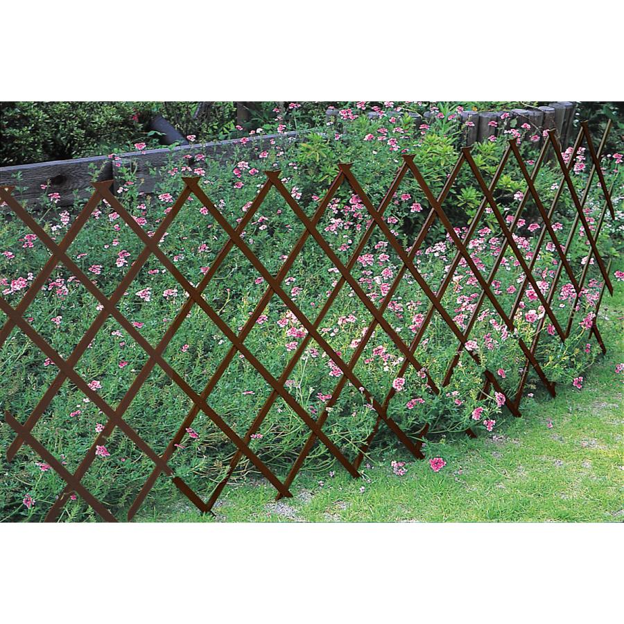 伸縮トレリス ブラウン80cm×200cm WT−208B 5個セット