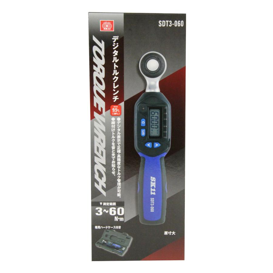 SK11 デジタルトルクレンチ SDT3ー060 : コメリ SK11 デジタルトルクレンチ SDT3ー060 : コメリ