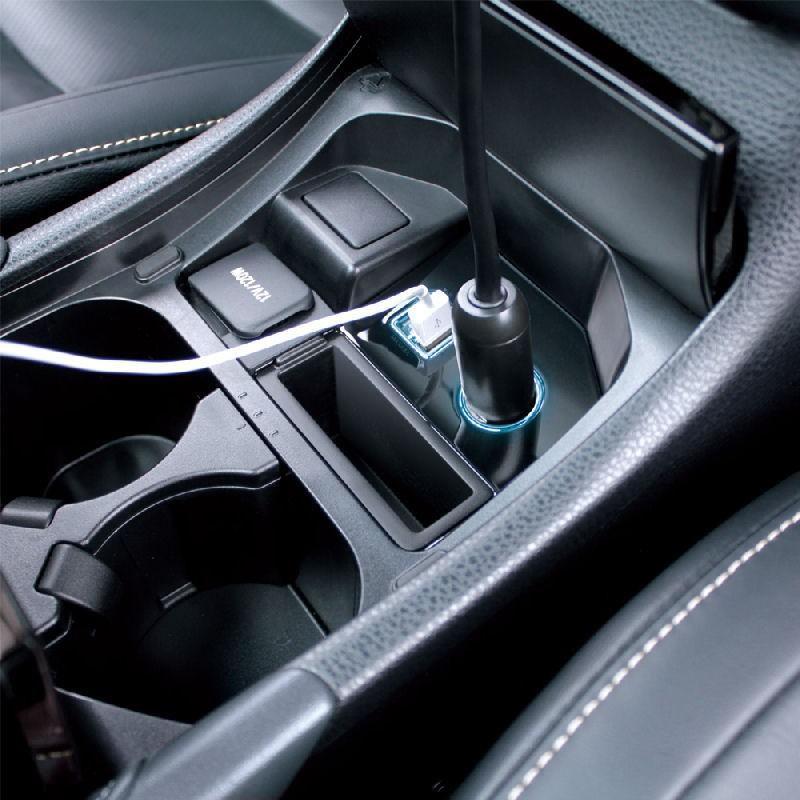 槌屋ヤック 60系ハリアー専用 コンソール電源BOX SY−HR2