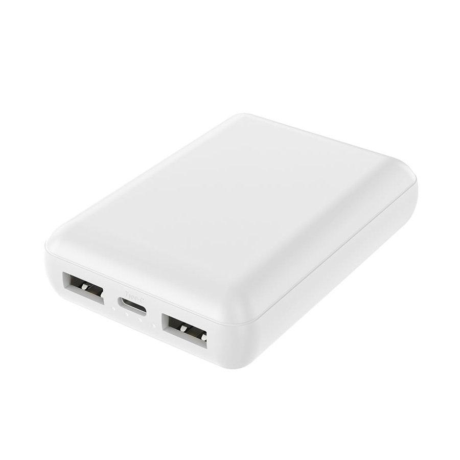 磁気研究所 モバイルバッテリー 10000mAh 白 : コメリドット