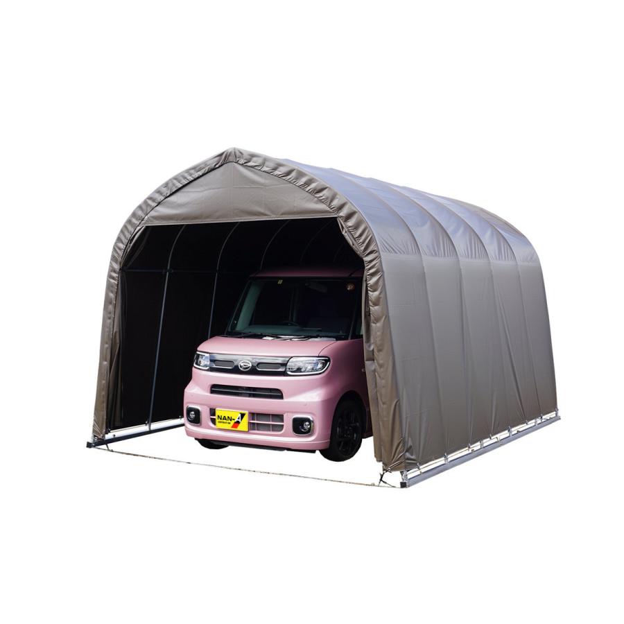 パイプ車庫 軽自動車用 家庭菜園 作業小屋 物置き など