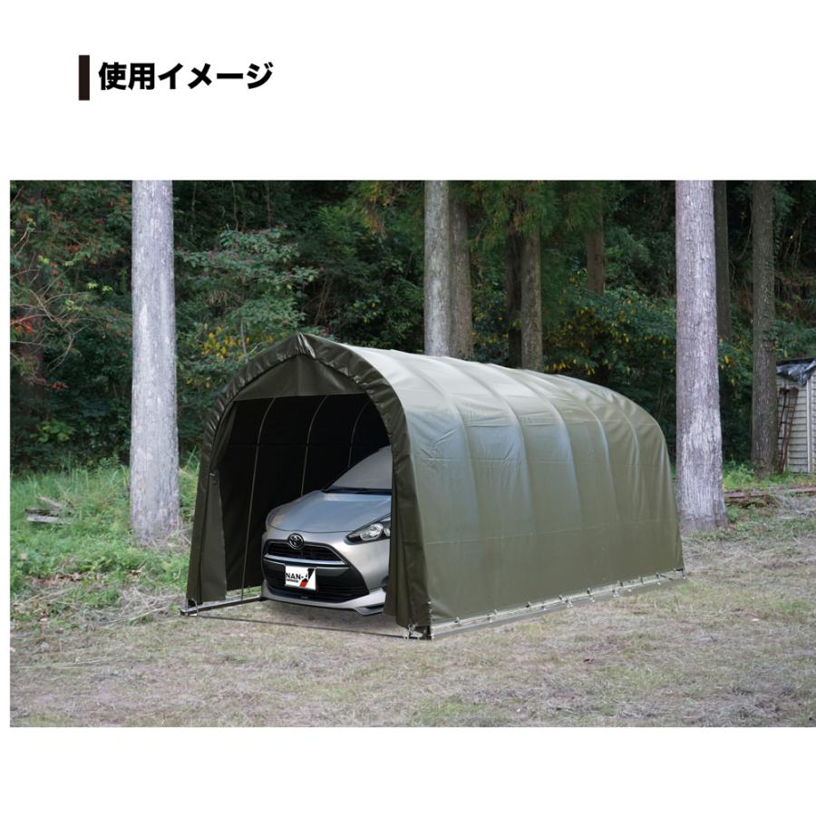 南榮工業（南栄工業）　パイプ車庫　２７４８Ｂ　ＯＤ　オリーブドラブグリーン