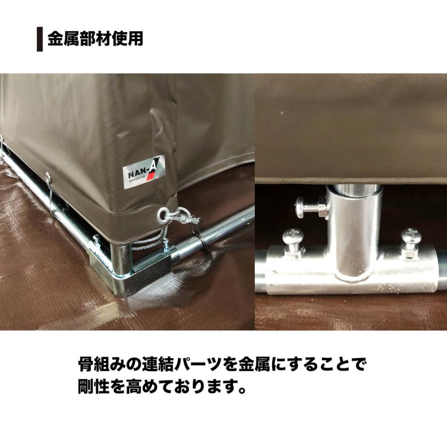 南榮工業(南栄工業) パイプ倉庫本体 マルチスペース SMS−150