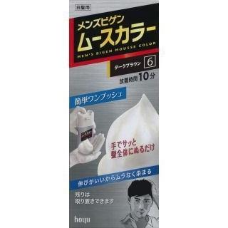 ホーユー メンズビゲン ムースカラー 6 ダークブラウン