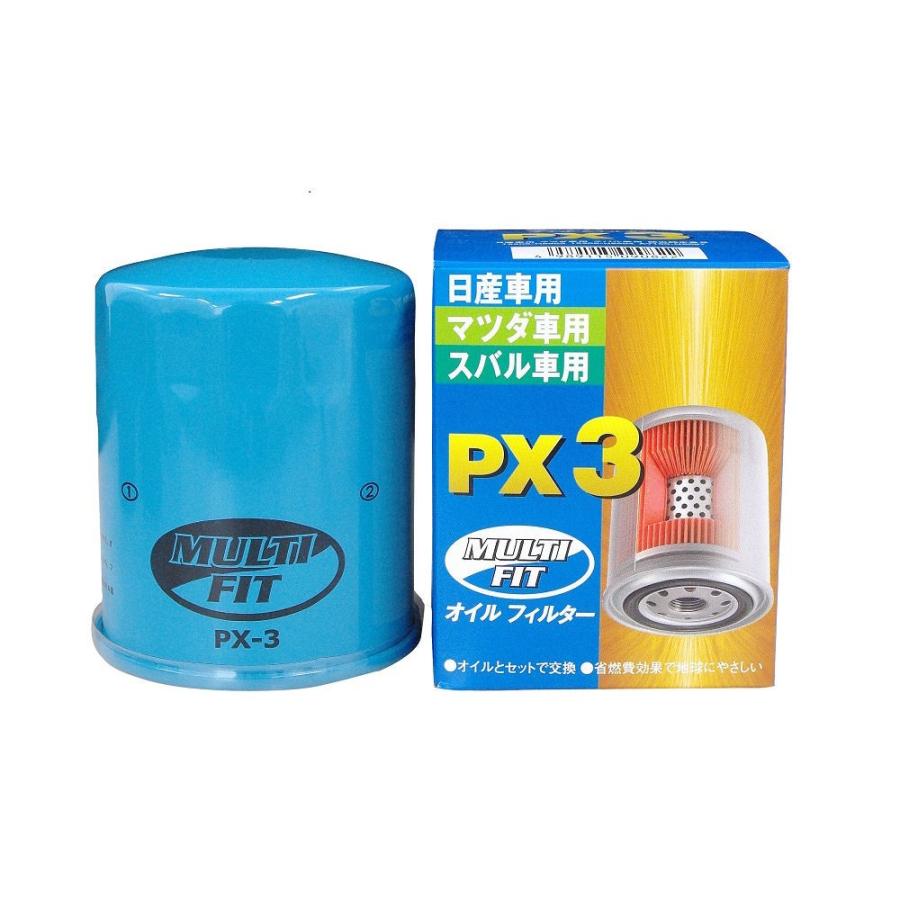 マルチフィット オイルフィルター PX−3 : コメリドットコム - 通販