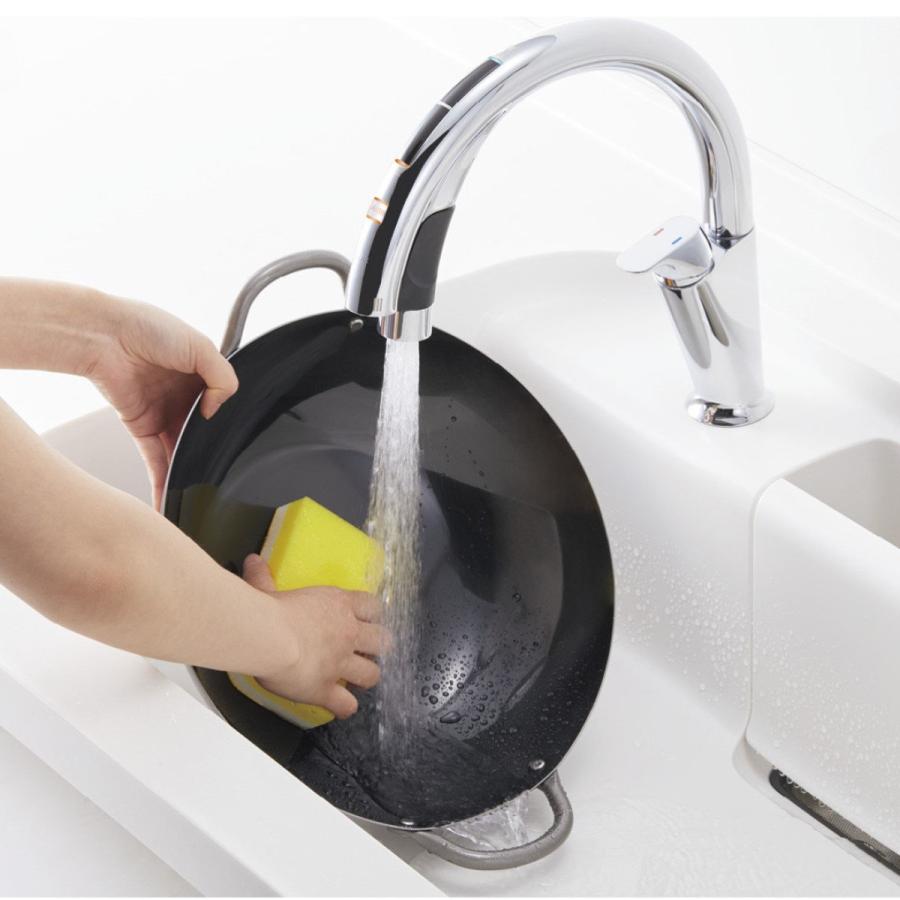 LIXIL INAX ホース引出式 タッチレスキッチン水栓 寒冷地用