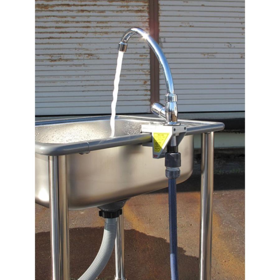 ステンレス 流し台 シンク 水栓 付属品セット付 左右対応 簡単取付