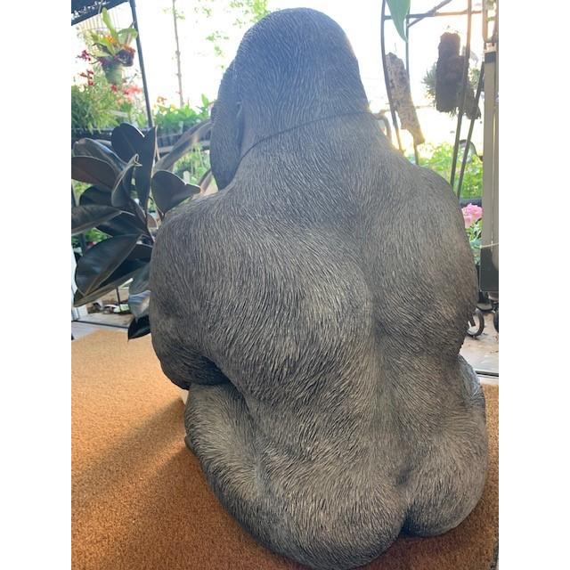 限定素材を使用 ゴリラ　置物　リアル　大きい 【QGW9319355750】(33150円)