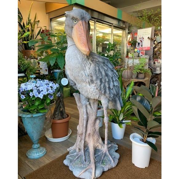 完動品 ハシビロコウ　置物　大きい　リアル 【PET2226411249】(79196円)