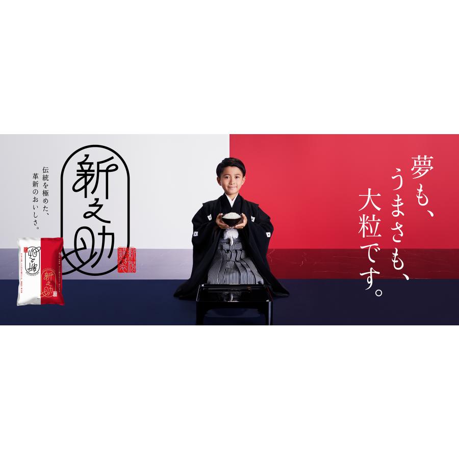 新之助（しんのすけ） 【7年産】玄米 20kg(5kg×4袋) 新潟 : 米せん