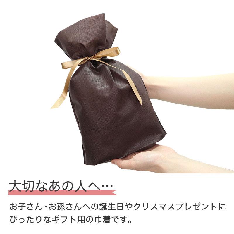 発送　例 巾着ラッピング 不織布 ギフト GIFT ラッピング 包装 宅配便 GIFT-003