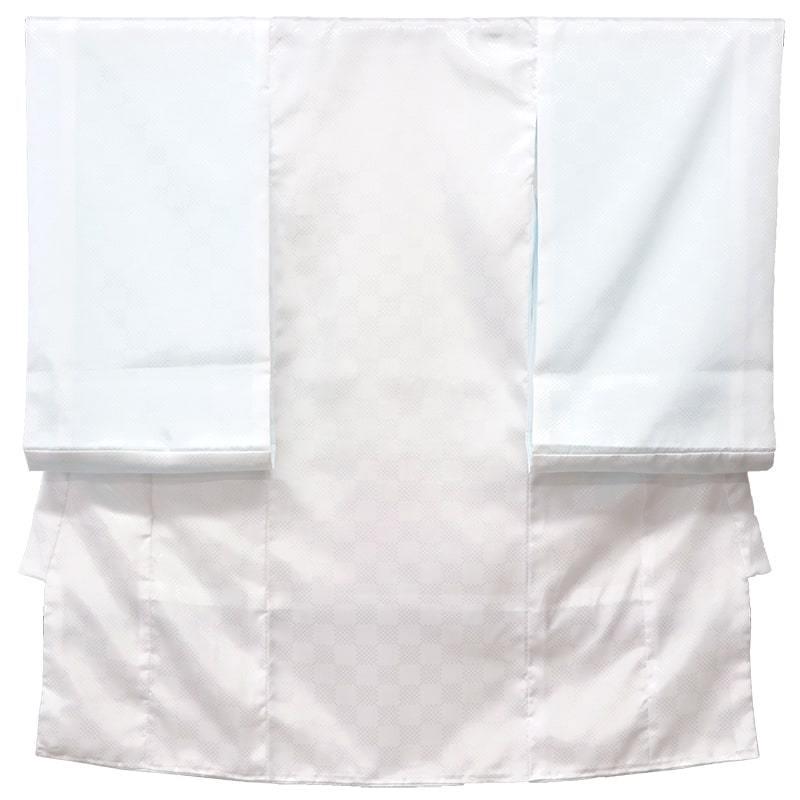 お買得] お宮参り お初着 長襦袢 (ホワイト) 男の子 男児 白色 水色