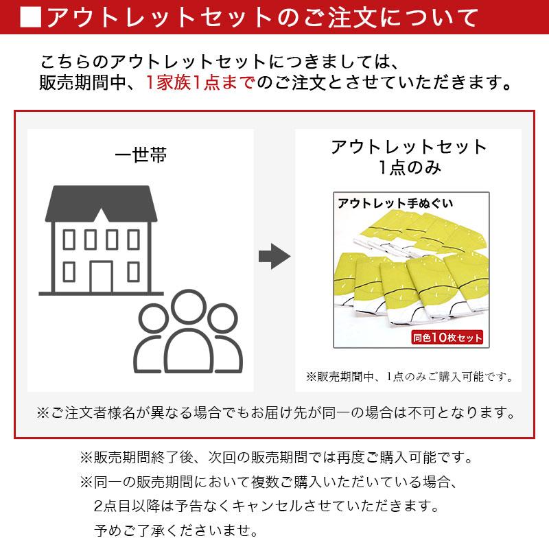 あいらしか アウトレット 手ぬぐい 10枚セット 日本製 注染 小紋