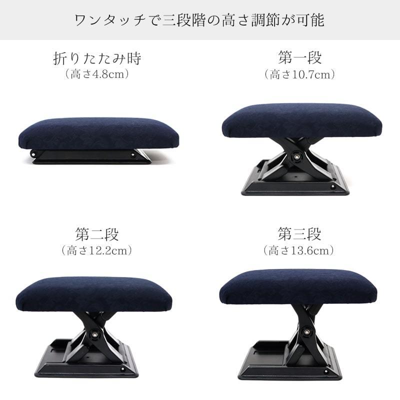 5の付く日】送料無料 携帯用正座椅子 収納袋 椅子 黒 紺 ピンク