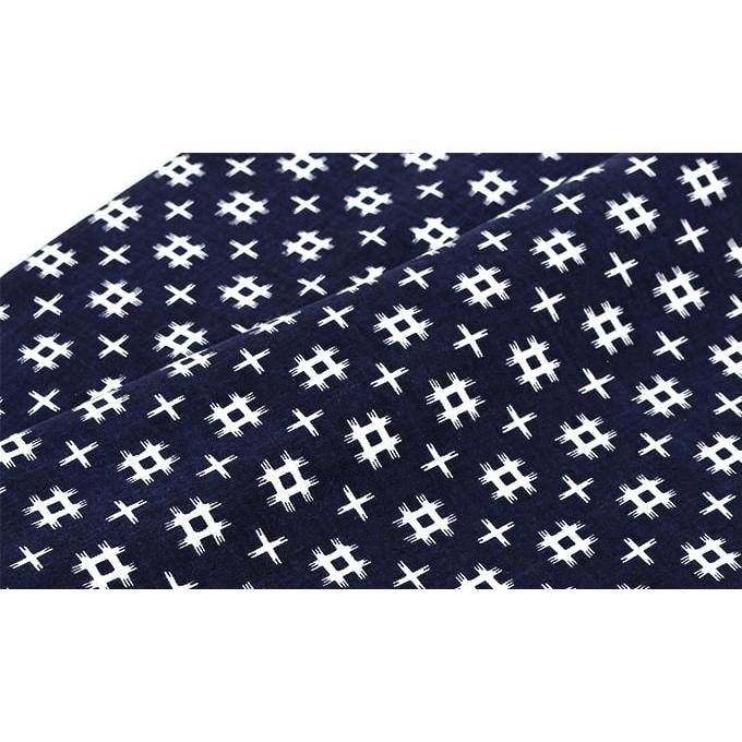 手ぬぐい ロング 井桁 180cm 2倍 切りっぱなし 手拭い 剣道 昔ながら