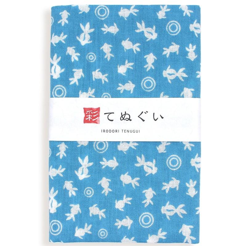 IRODORI 手ぬぐい 5枚セット 動物柄1セット 日本製 手拭い 和雑貨