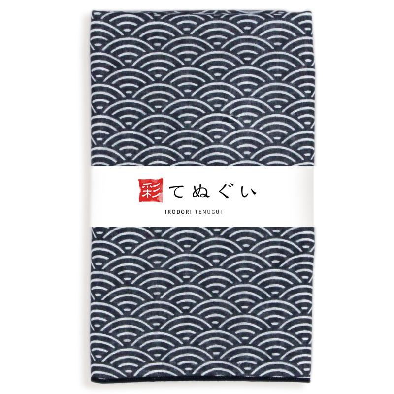 IRODORI 【5のつく日】手ぬぐい ガーゼ 5枚セット 男柄 二重袷 日本製