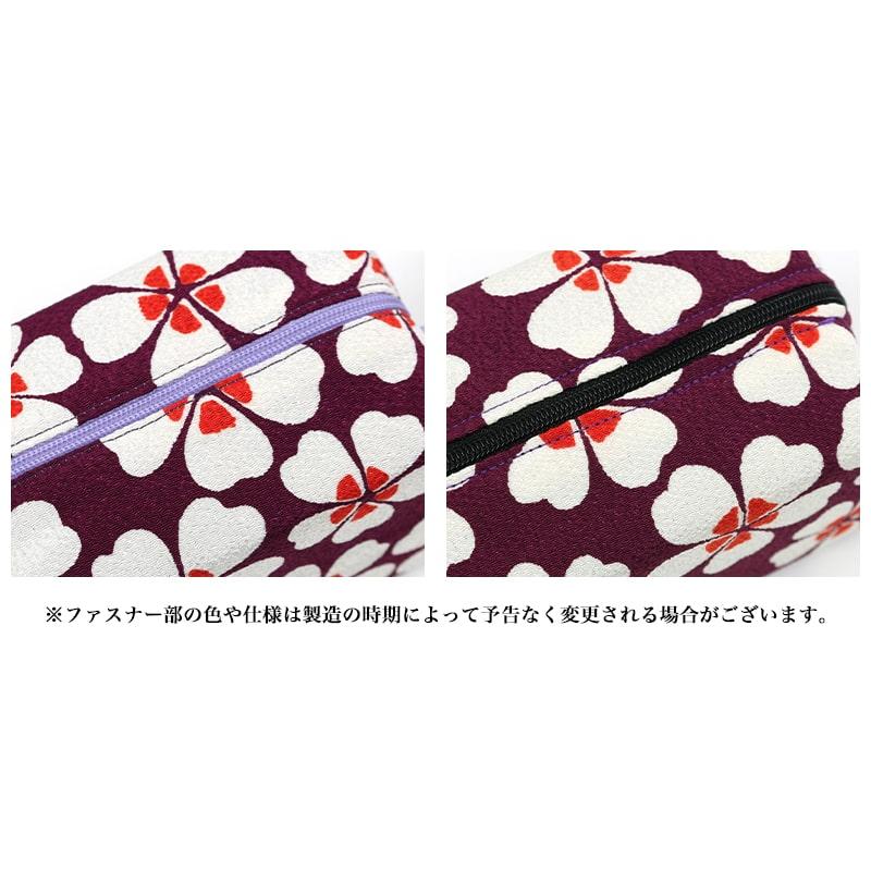 風船ポーチ コスメ 化粧 母の日 花柄 和柄 梅 桜 椿 菊 七宝