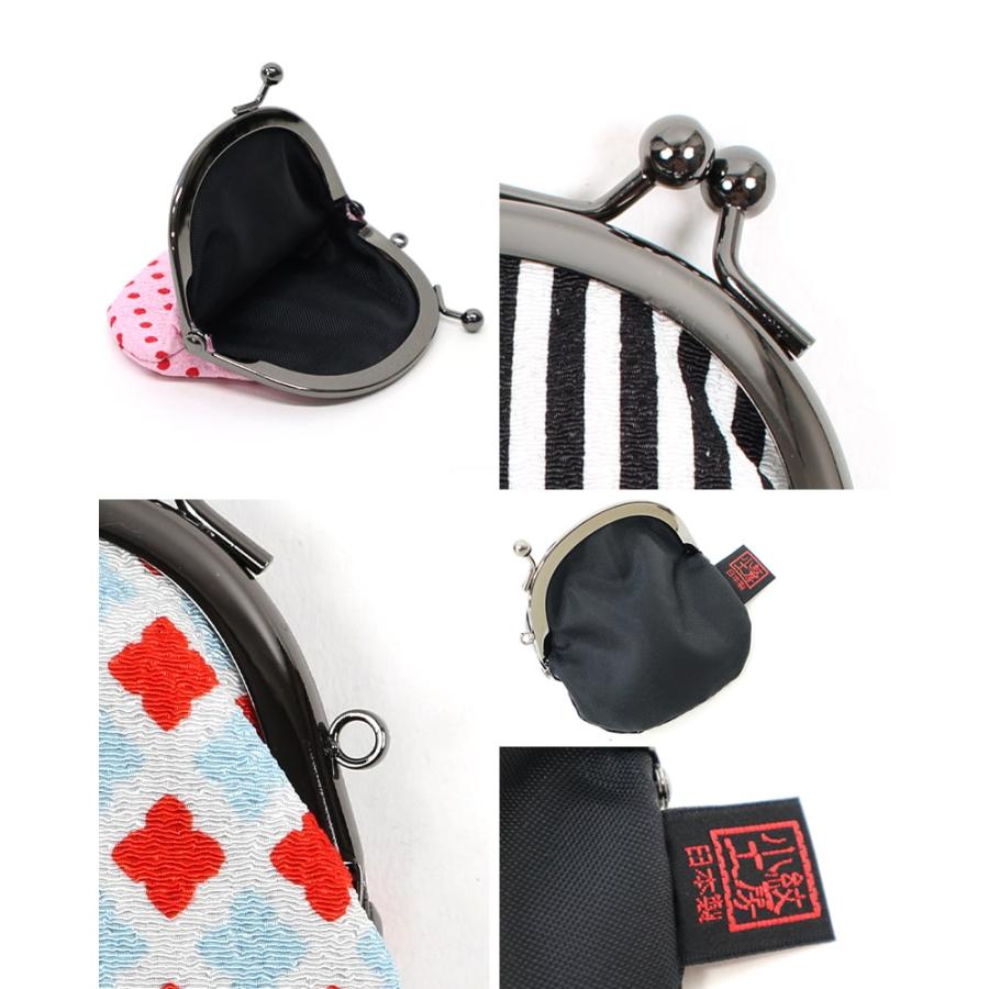 2.5寸ミニ財布 がま口 コインケース 小銭入れ 和柄 レディース