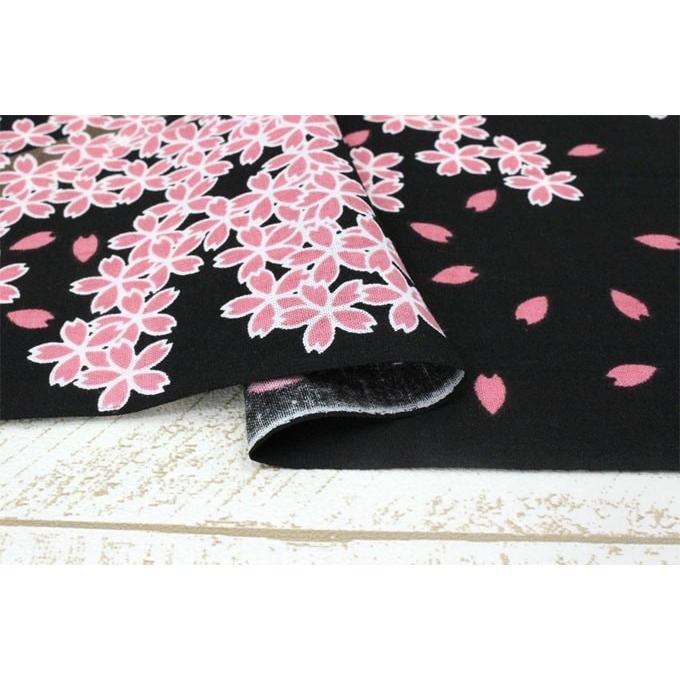 手ぬぐい 夜桜 花見 ネコ 猫 ヤギセイ てぬぐい 捺染 片面染め 日本製