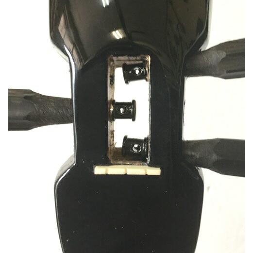 三線 沖縄三線 ペグカラクイ仕様 真壁型 黒塗り 人工皮 初心者用