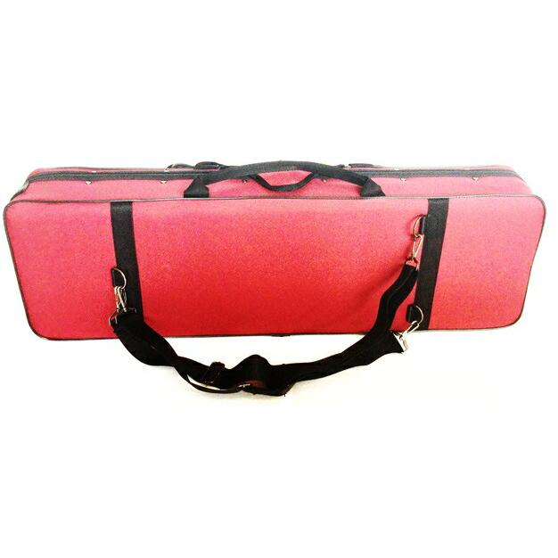 三線　セミハードケースつき 三線用 セミハードケース Nタイプ（カラー：ブラック・レッド