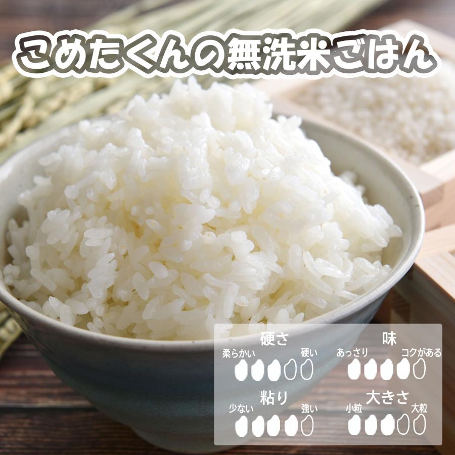 令和7年 無洗米 国内産 こめたくん 10kg (5kg×2個) お米 送料無料 白米