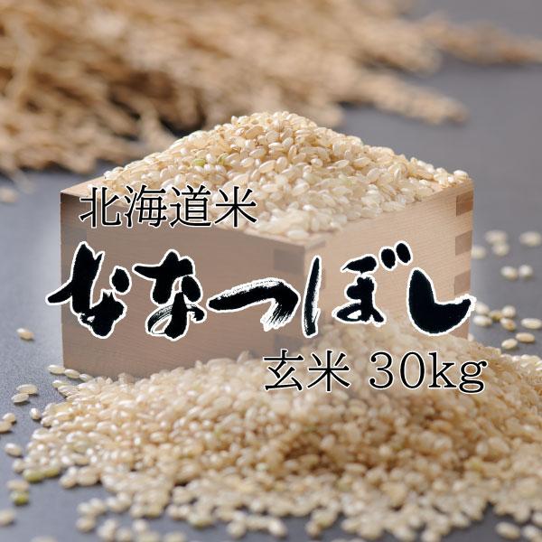 ななつぼし 米 米30kg 玄米 お米 北海道米 玄米 30kg 令和7年産 精米
