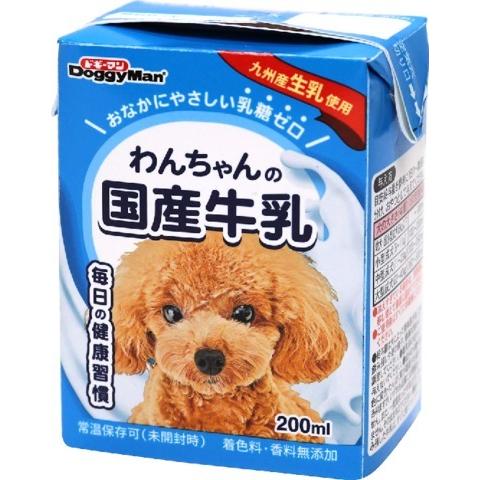 ドギーマンハヤシ　わんちゃんの国産牛乳　２００ｍｌ｜komeya-yakuten｜02