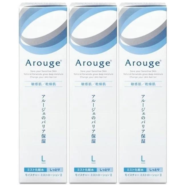 アルージェ モイスチャー ミストローションII しっとり 大容量220mL×3個セット 敏感肌 化粧水 医薬部外品 保湿（Yahoo!・米屋薬店）
