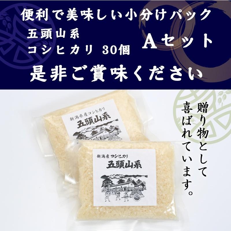 コシヒカリ 米 無洗米 米 令和7年産 1合 30入 引っ越し 挨拶の品 ご