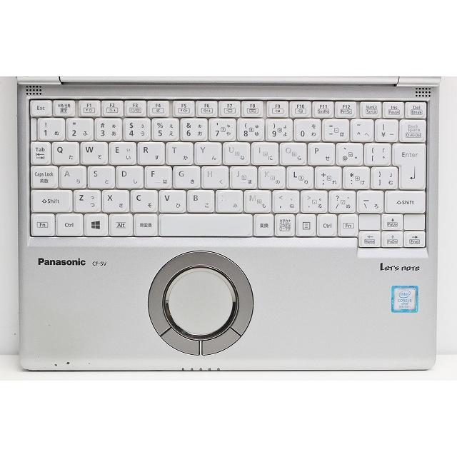 ノートパソコン Windows11 中古 Panasonic レッツノート CF-SV7 DVDマルチ 第8世代 Core i5 SSD256GB メモリ8GB Windows10 カメラ｜komeyashop｜04