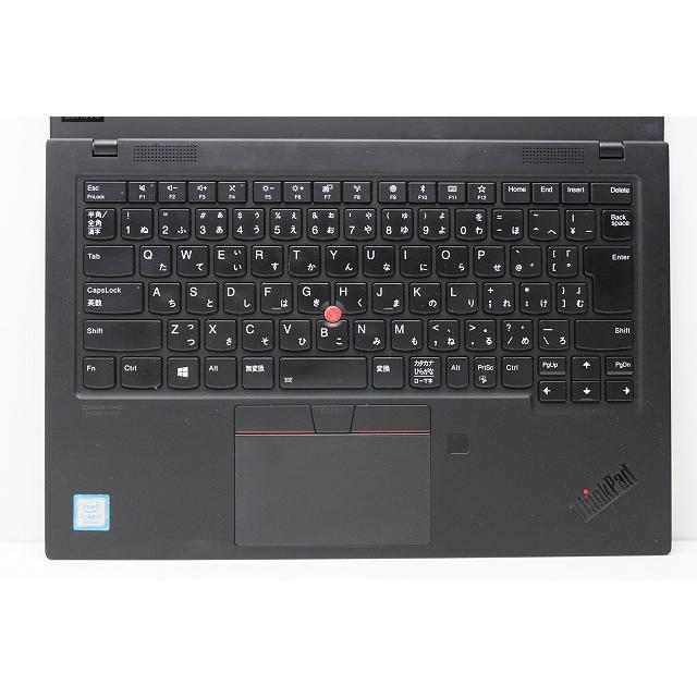 ノートパソコン Windows11 中古 ハイスペック Lenovo ThinkPad X1Carbon 2019 第8世代 Core i7 SSD256GB メモリ8GB カメラ 14インチ｜komeyashop｜03