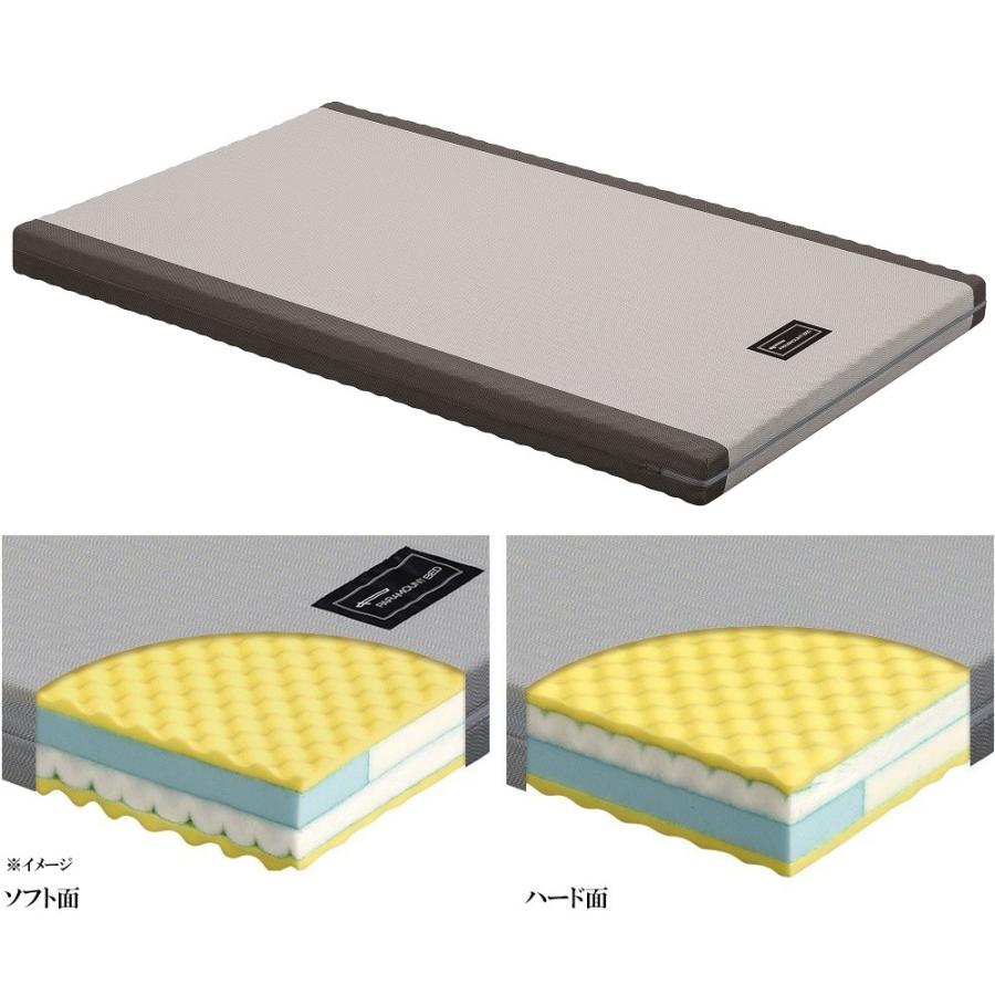 完売間近 正規品 パラマウントベッド マットレス セミダブル カルムアドバンス RM-E589A 120cm×195cm×12cm 電動ベッド専用 | カルムアドバンス インタイムの画像