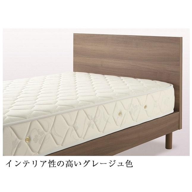 【美品】【直接引取で送料値引】日本ベッド カラーノ グレージュ 日本ベッド 7/31価格改定 正規品 ベッドフレーム シングル カラーノ
