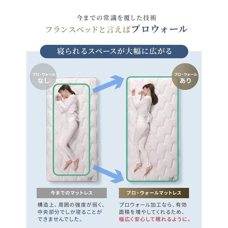 フランスベッド（FRANCEBED） 正規品 マットレス シングル LT-5500α