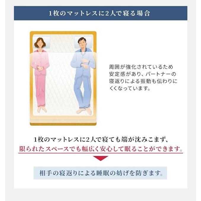 フランスベッド（FRANCEBED） 正規品 マットレス シングル LT-5500α