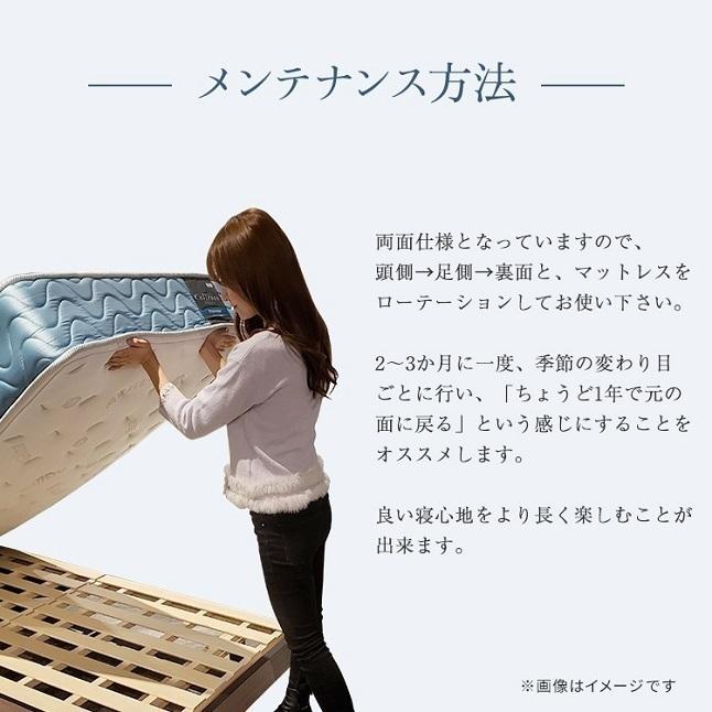正規品 東京ベッド マットレス キング 1枚タイプ Rev.7 ハイエスト ベーシック 194cm×195cm | ベッド ベッドマットレス rev7 | 東京ベッド | 11