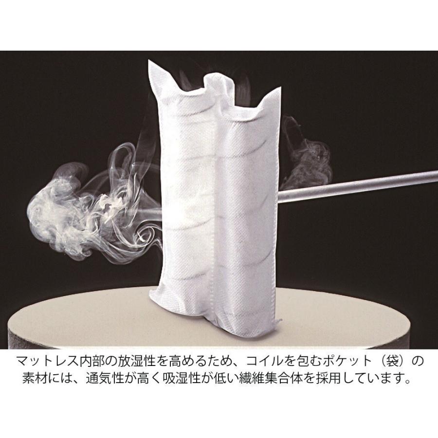 日本ベッド 正規品 マットレス クイーン シルキーポケット ハード