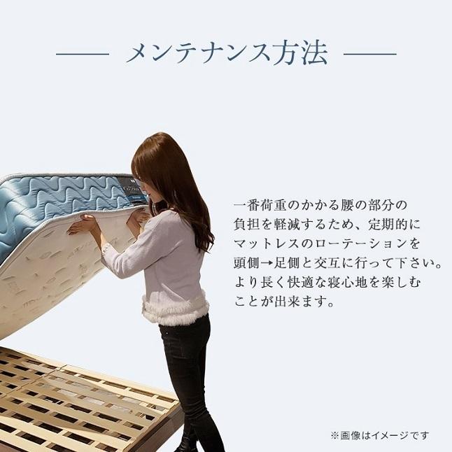 フランスベッド（FRANCEBED） 正規品 マットレス セミダブル TW-010α