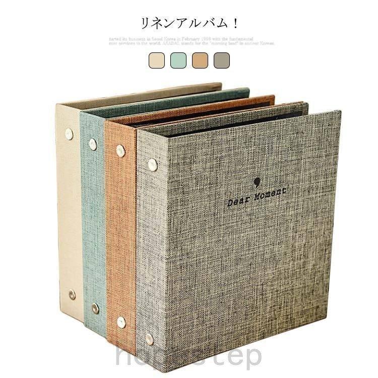 アルバム ましかく 全6色 L判 大容量 L判サイズ50枚収納 見開き2ポケット フォトアルバム バインダー式 ポケットアルバム 布 写真 超透明 高 Gg コミリーショップ 通販 Yahoo ショッピング